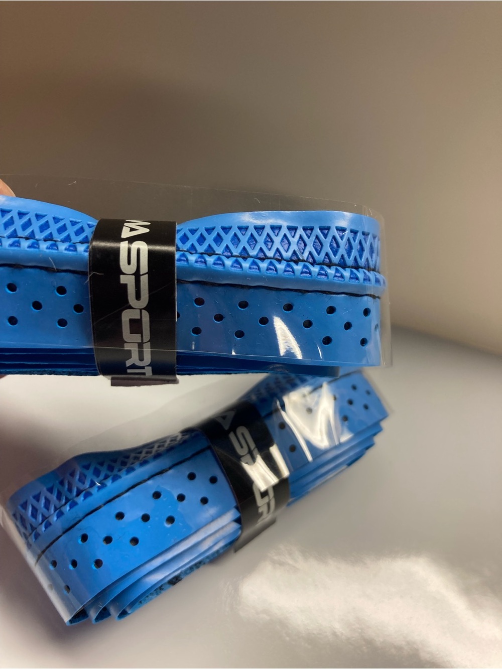 New! Pickleball Paddle Replacement Grips. 2pack. Blue.